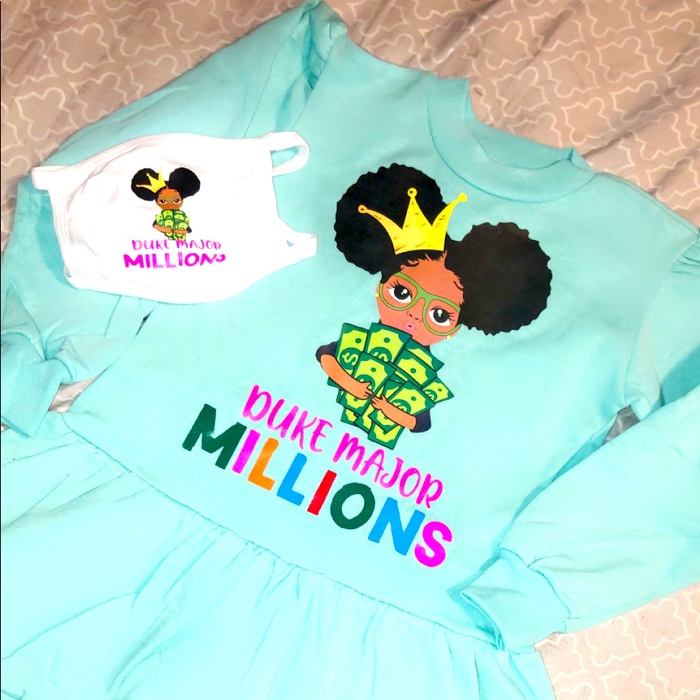 Duke Major Millions little girls sweater dress